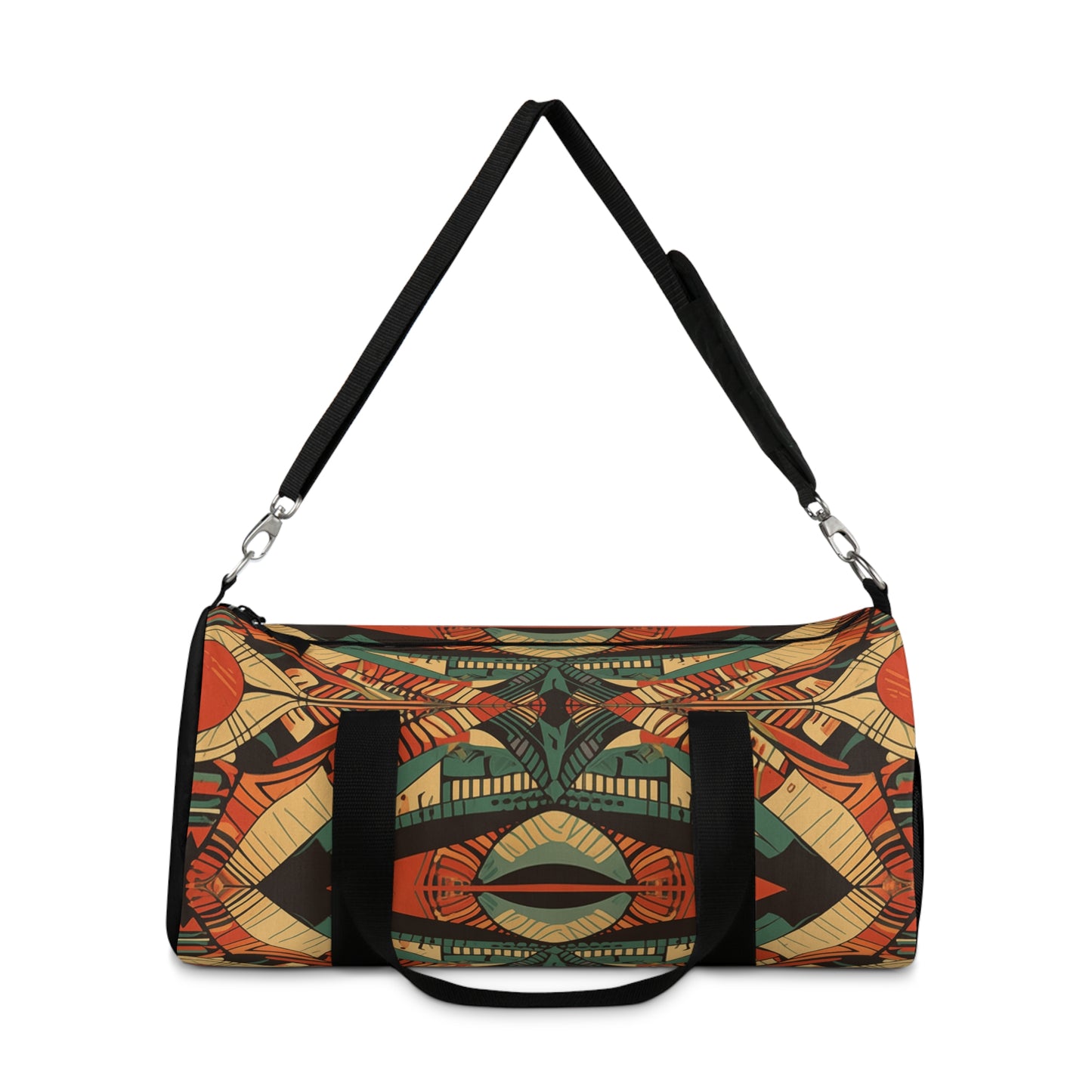 Ecstasy Heart Art Deco Duffel Bag