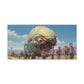 Sinister Pursuit in the Mechanized Countryside - Canvas Gallery Wraps