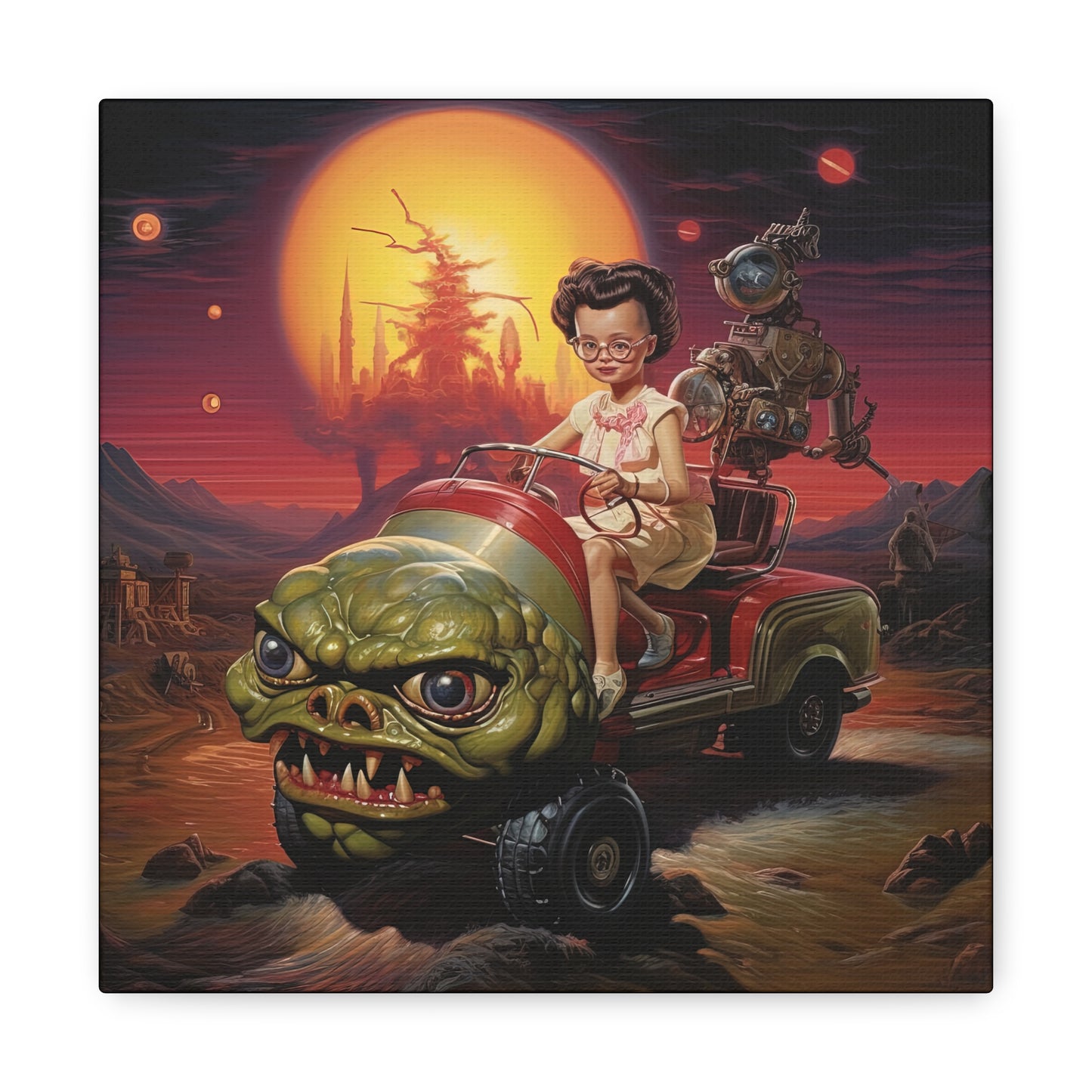 Goblin Buggy Joyride - Canvas Gallery Wraps