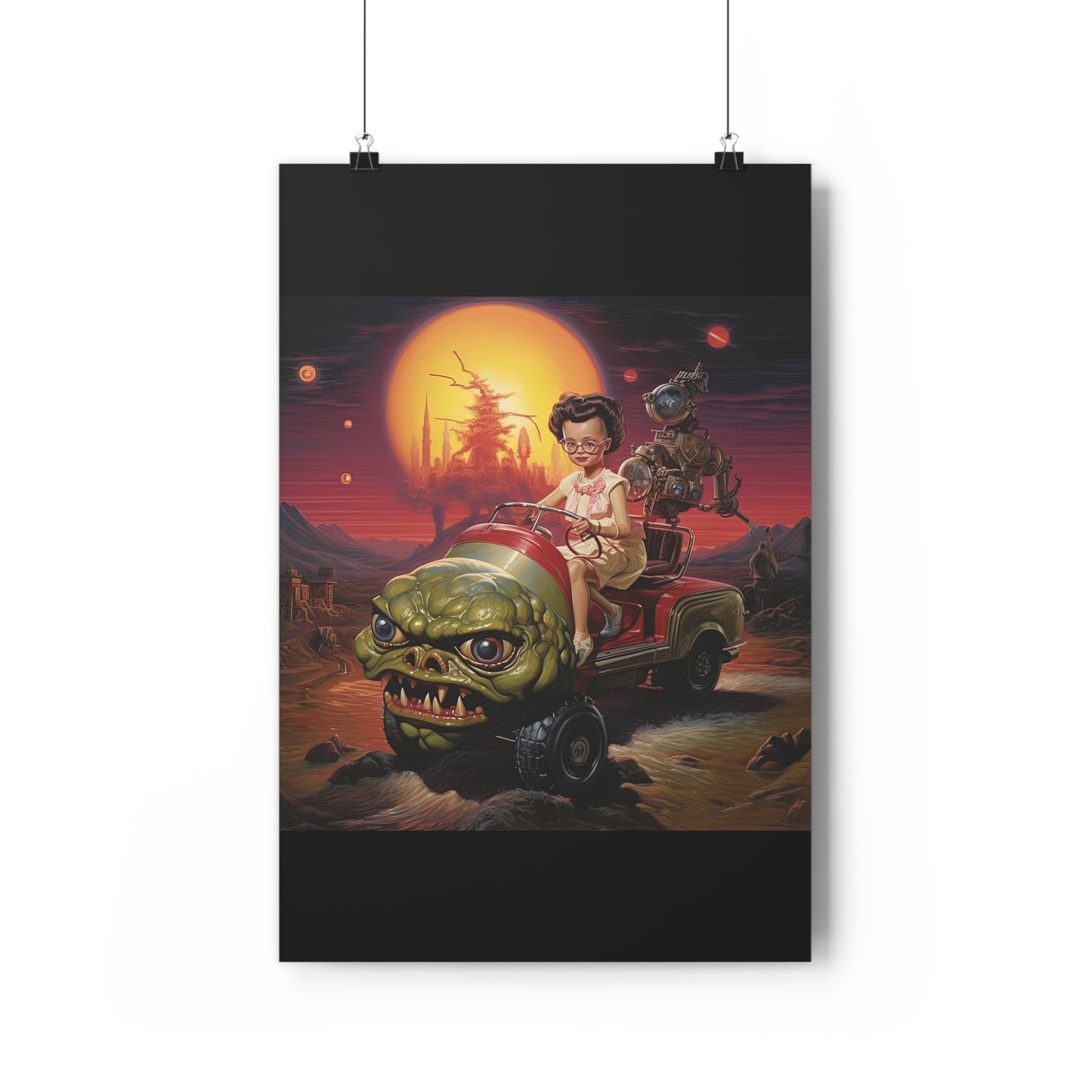 Goblin Buggy Joyride - Giclée Art Print