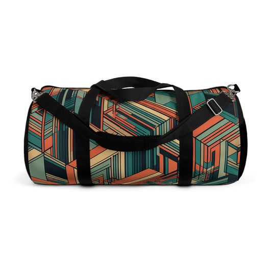 Cyberpunk Abstract Duffel Bag