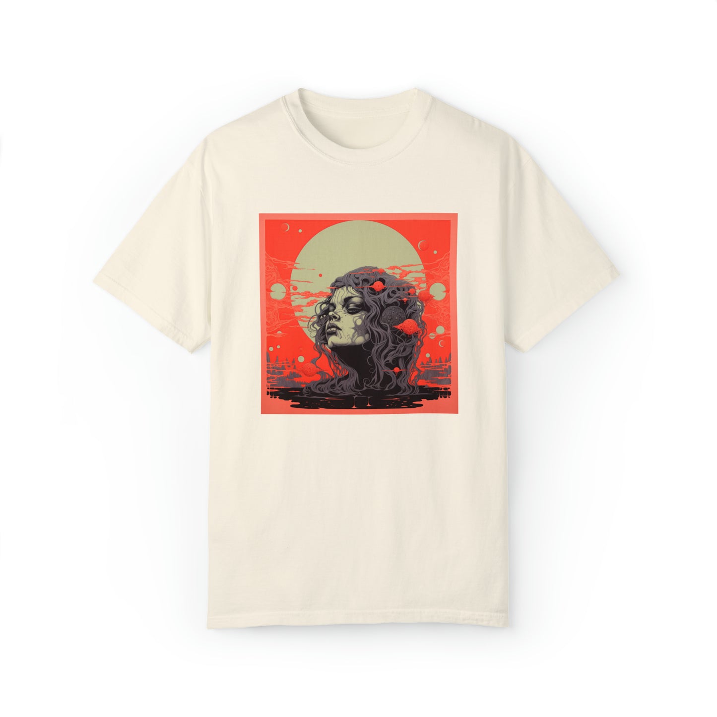 Lunar Enchantment - Unisex Garment-Dyed T-shirt