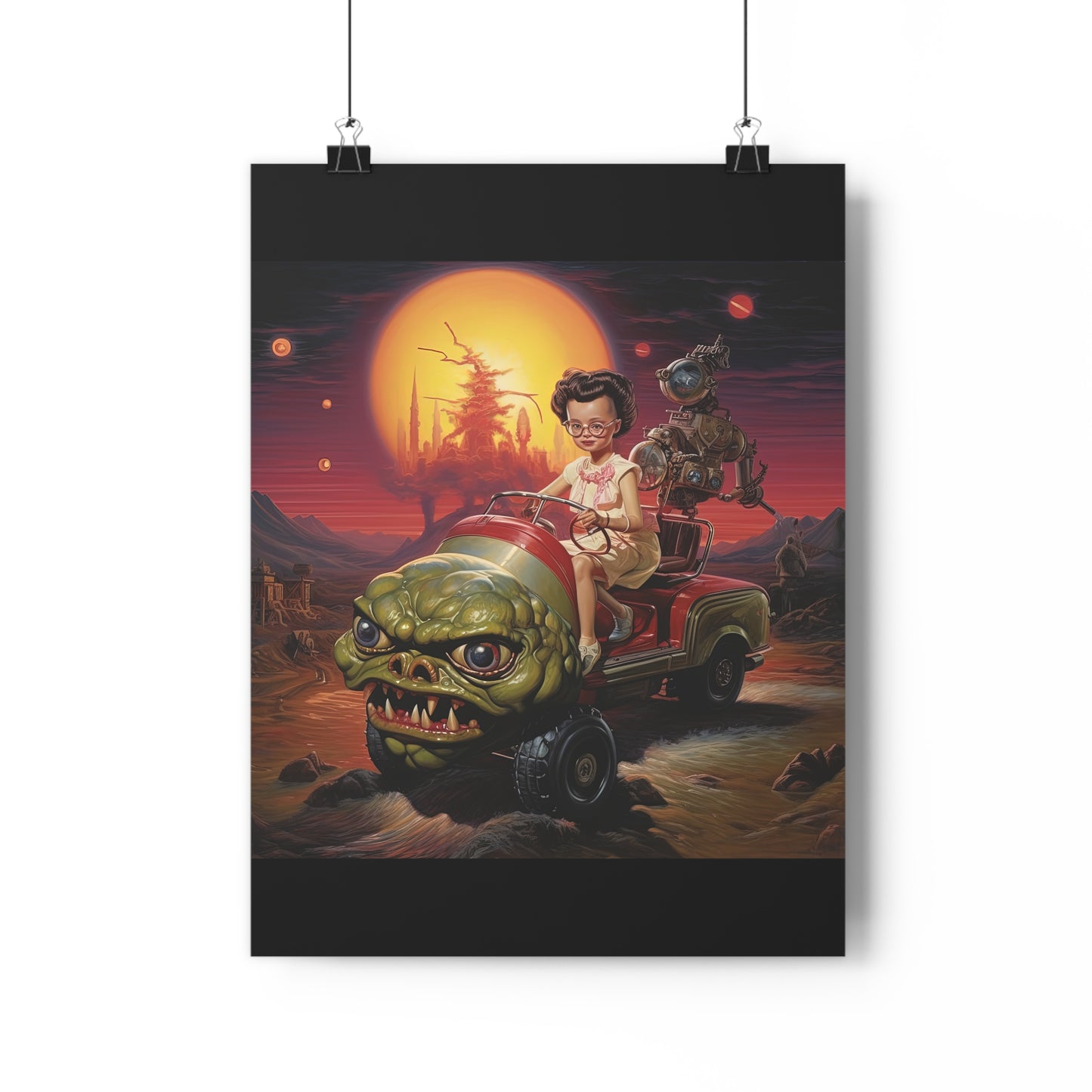 Goblin Buggy Joyride - Giclée Art Print