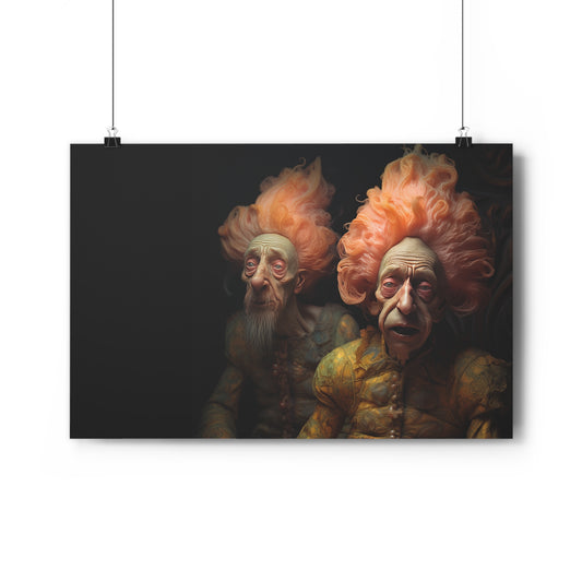 Enigmatic Elves of the Altered Realms - Giclée Art Print